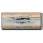 The Fjord, Near Christiania, 1893 - Floater Framed Canvas Print