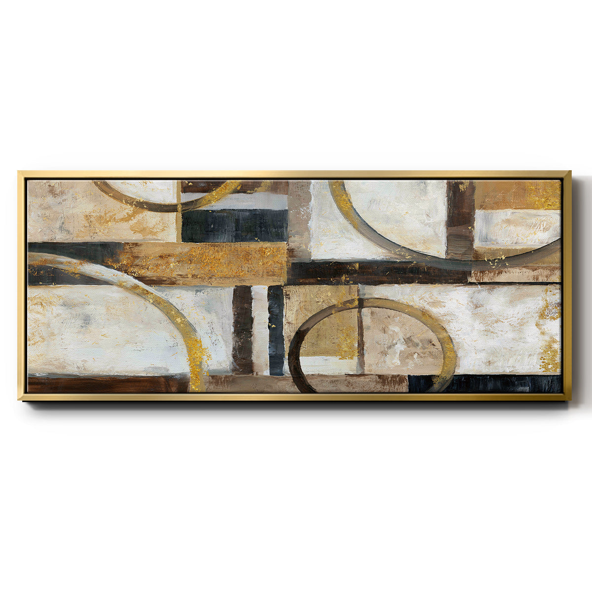 Interplay - Floater Framed Canvas Print