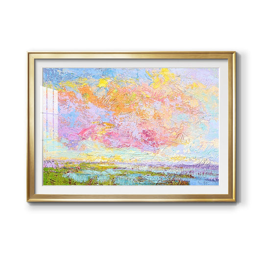 On a Summer's Eve Premium Framed Print - Ready to Hang