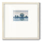 Afternoon Reflection II Premium Framed Print Double Matboard