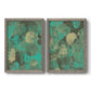 Minty Green Orbs I - Premium Framed Canvas 2 Piece Set - Ready to Hang