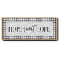 Hope Sweet Hope - Floater Framed Canvas Print
