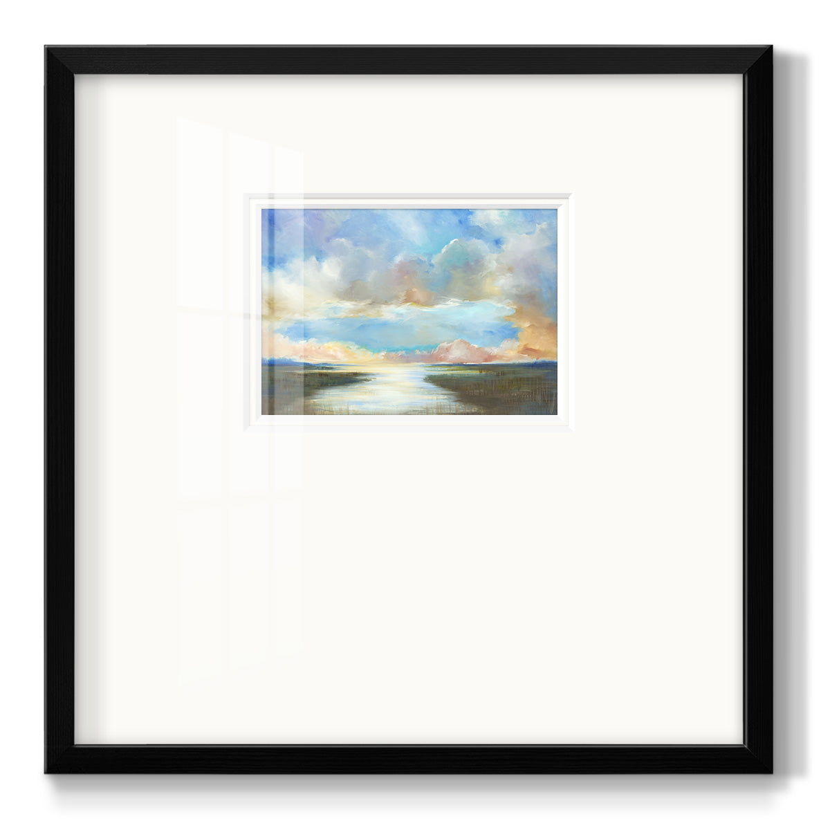 Dawn Breaks - Double Matboard Framed Print