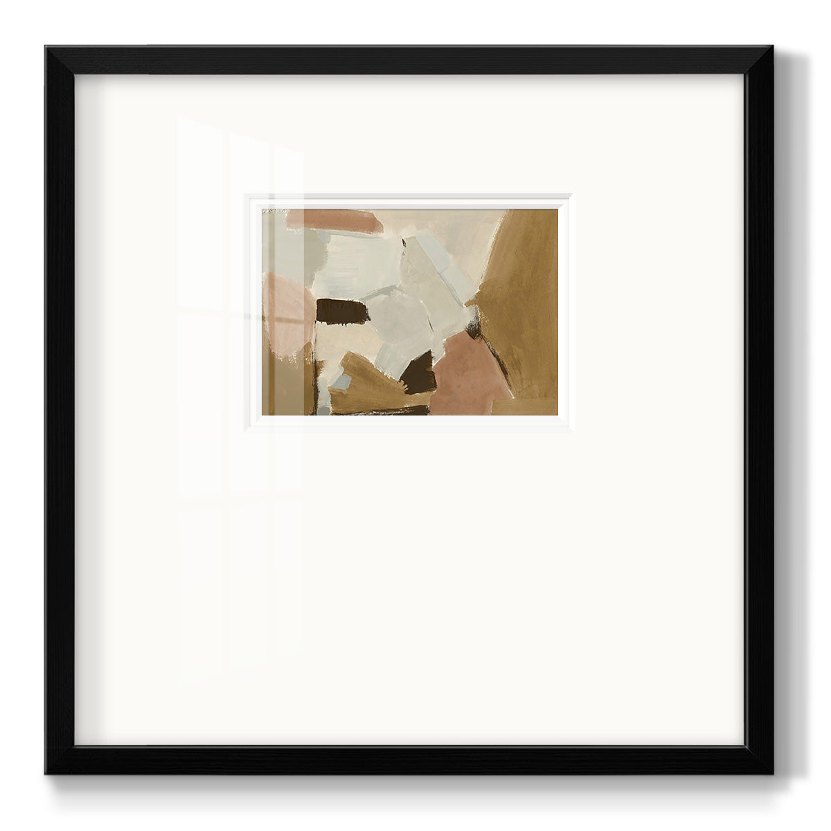 Almondine I - Double Matboard Framed Print