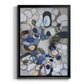 Santa Cruz Beach Stones - Modern Framed Canvas Print