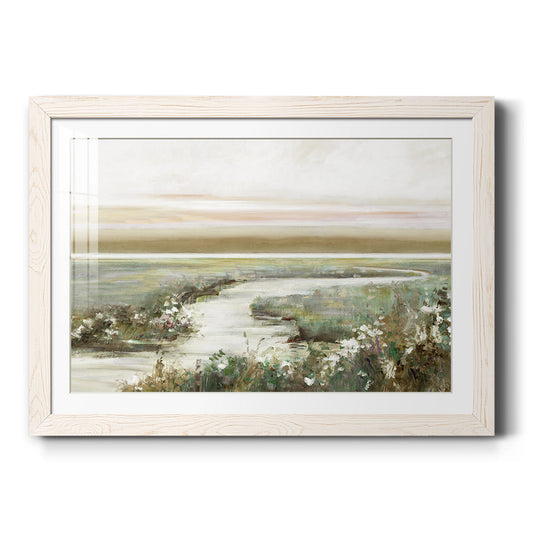 Eternity in Dawn - Barnwood Framed Art Print