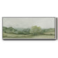 Vintage Landscape Sketch II - Floater Framed Canvas Print