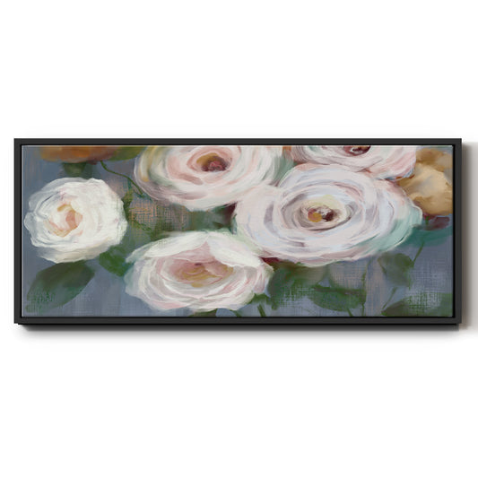 Magical Bouquet - Floater Framed Canvas Print