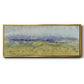 Open Terrain I - Floater Framed Canvas Print