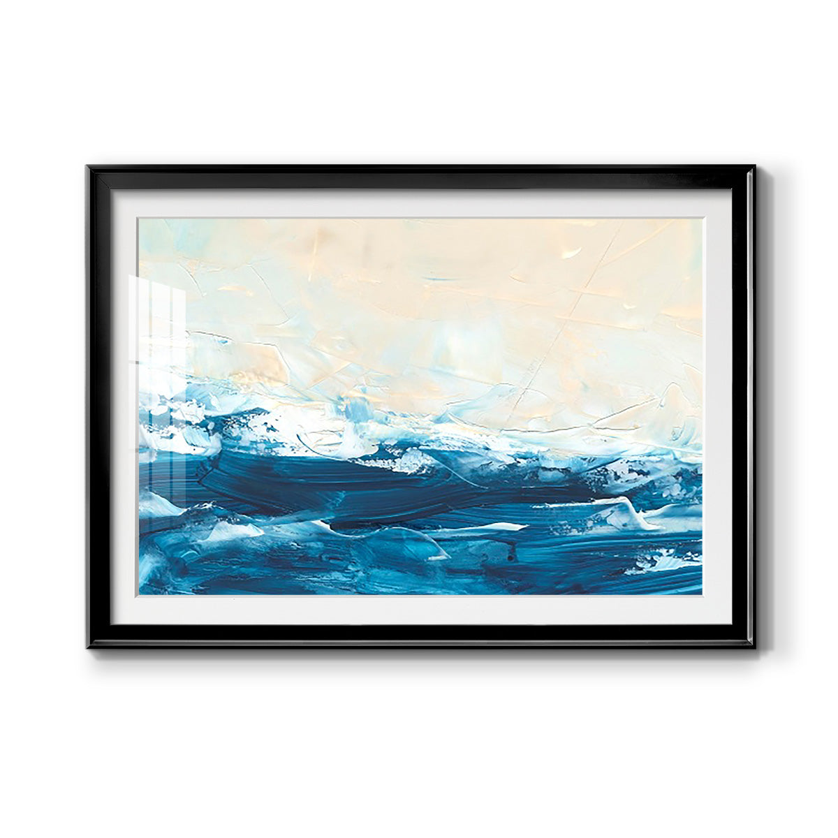 Wave after Wave III - Modern Framed Art Print