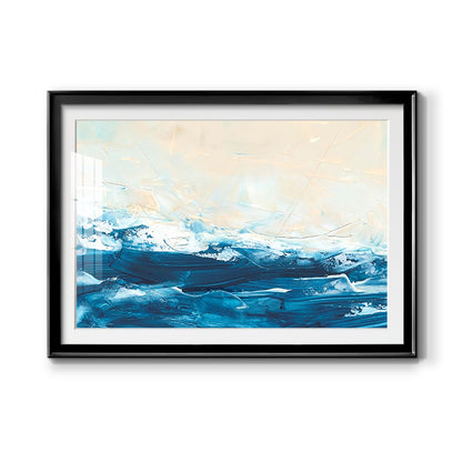 Wave after Wave III - Modern Framed Art Print