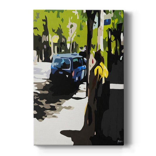 A Volvo in Ballard Premium Gallery Wrapped Canvas - Ready to Hang