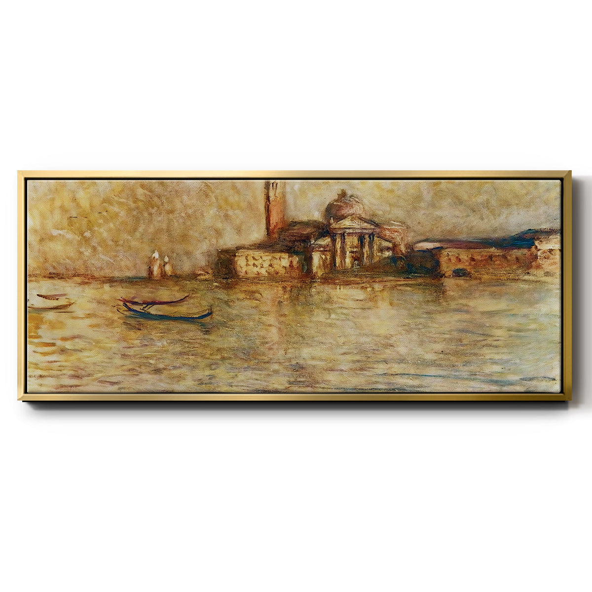 Venice, San Giorgio Maggiore, 1908 - Floater Framed Canvas Print