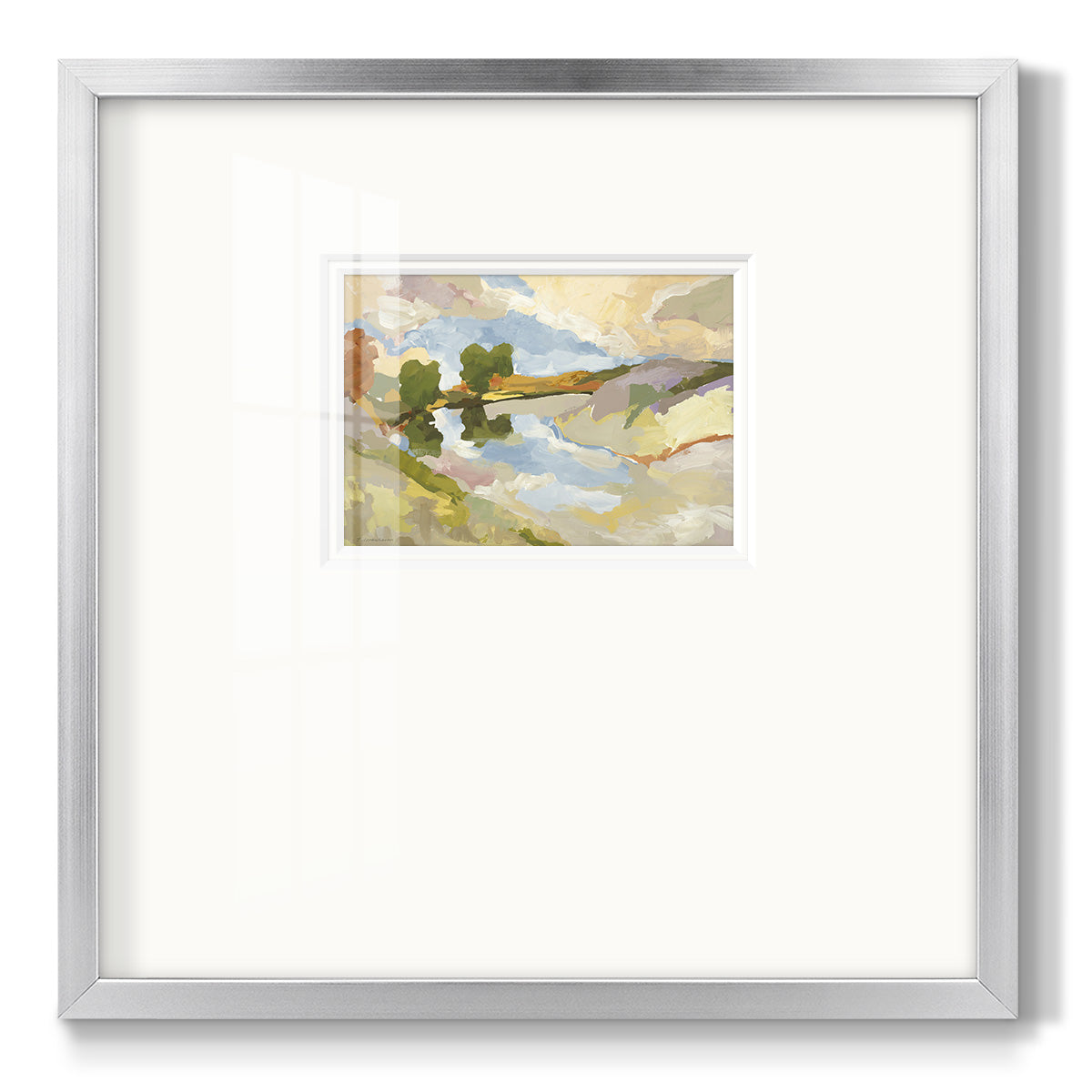 Uplands I - Double Matboard Framed Print