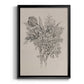 Floral Bouquet I - Modern Framed Canvas Print