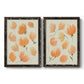 Fallen Flowers I - Barnwood Framed Canvas Set