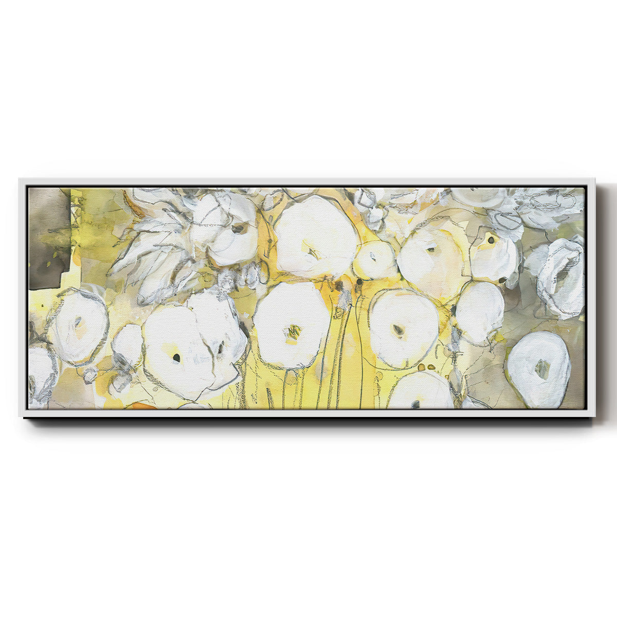 Heirloom Treasure II - Floater Framed Canvas Print