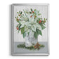 Farmhouse Christmas Joy - Modern Framed Canvas Print