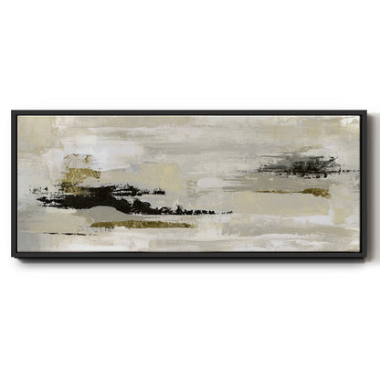 Summer Saffron - Floater Framed Canvas Print