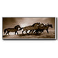 Wild Horses - Floater Framed Canvas Print