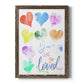 You Are So Loved - Barnwood Framed Canvas Print