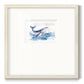 Beautiful Breach Premium Framed Print Double Matboard