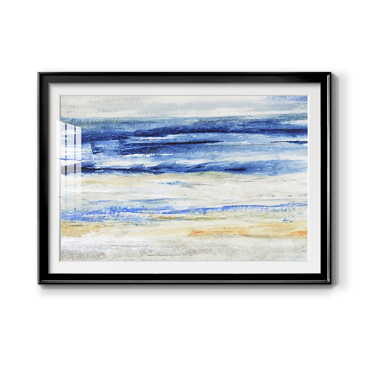 Choppy Seas II - Modern Framed Art Print