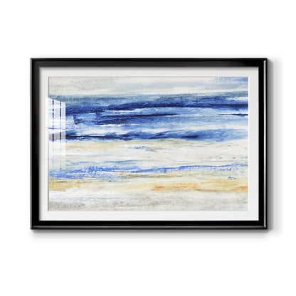 Choppy Seas II - Modern Framed Art Print