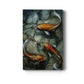 Tres Koi I Premium Gallery Wrapped Canvas - Ready to Hang