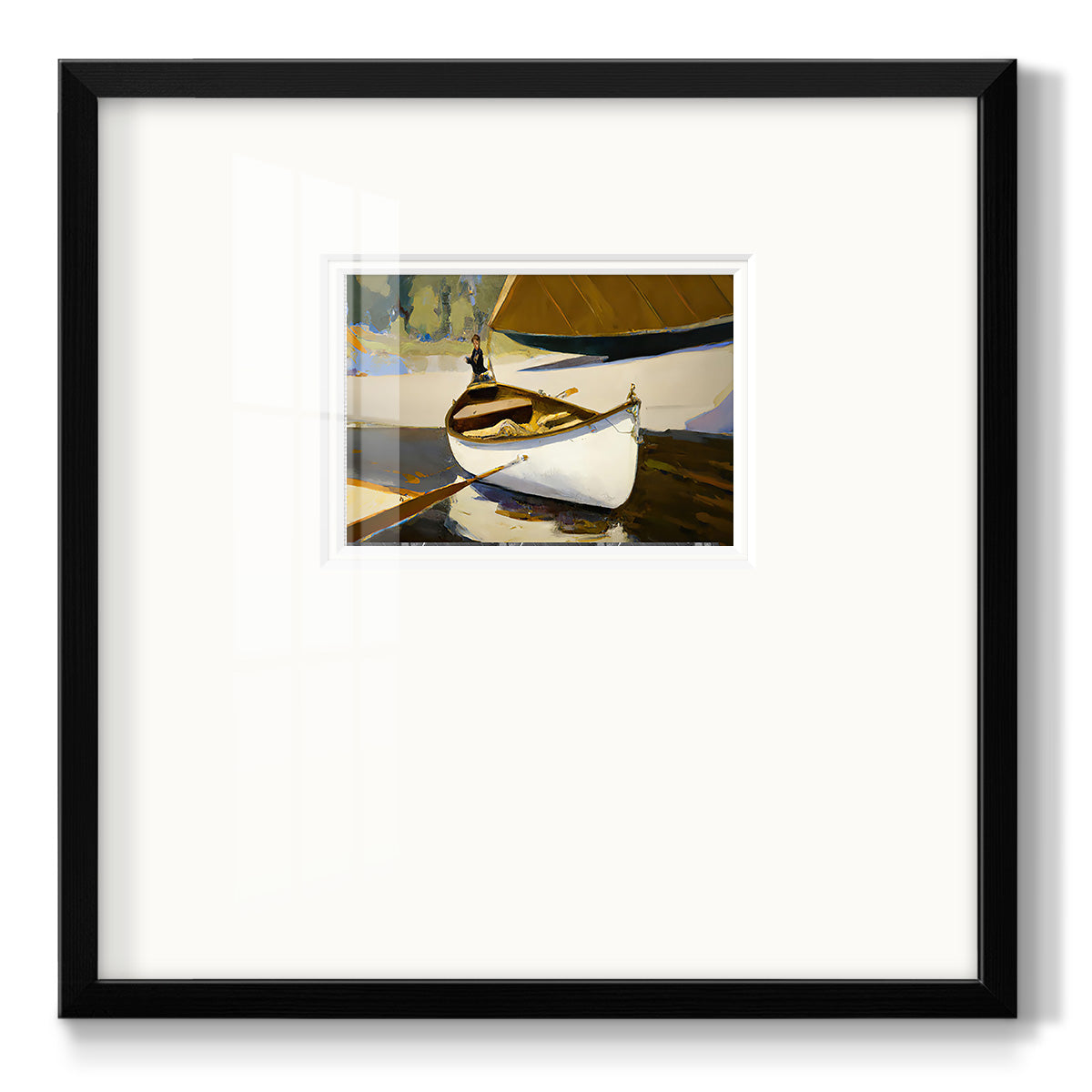 Cano IV - Double Matboard Framed Print