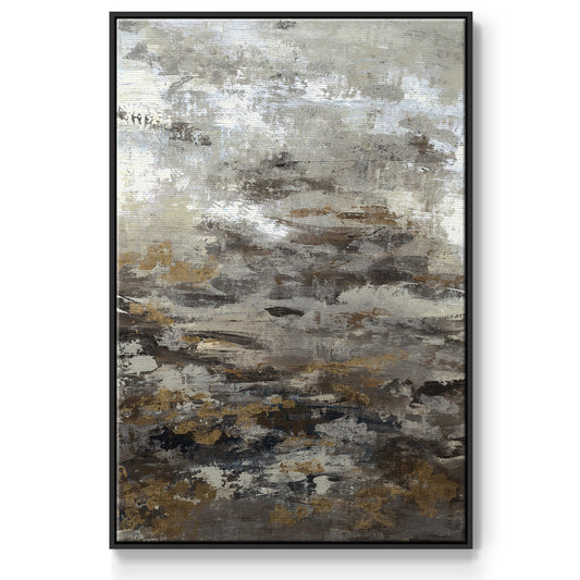 Shining Example - Floater Framed Canvas Print