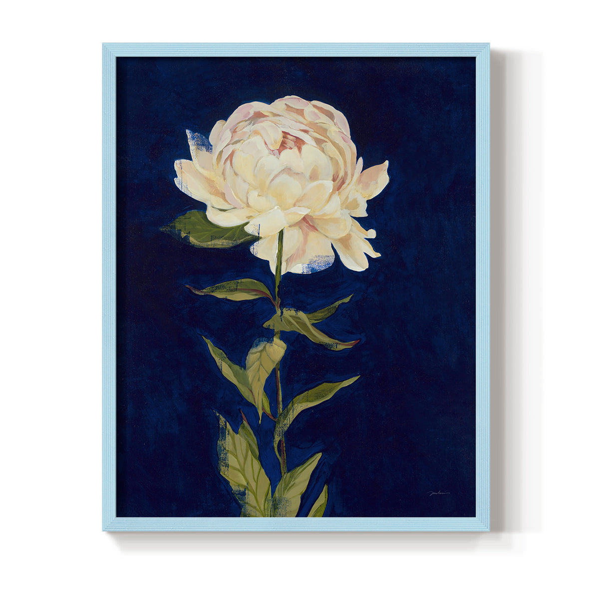 Pretty as a Peony I - Restickable Framed Art Print