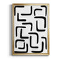 Shuffle III - Modern Framed Canvas Print