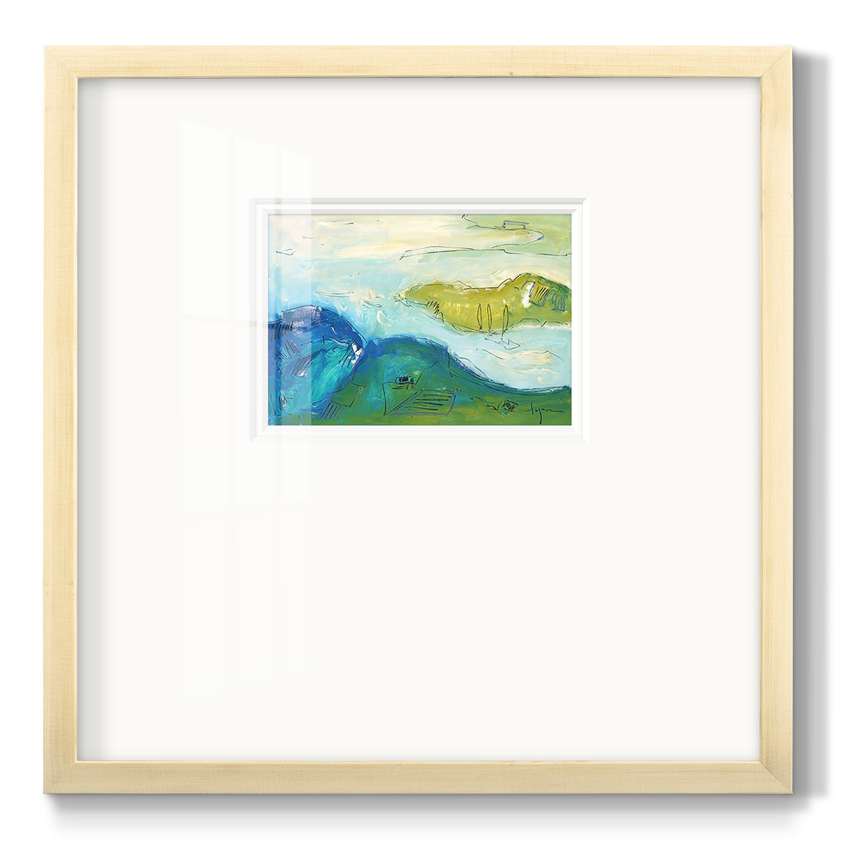 Birthing Big Dreams - Double Matboard Framed Print