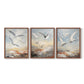 Sea and Shore Series CII - Restickable Framed Art Set