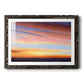 Ignited Dusk III - Barnwood Framed Art Print