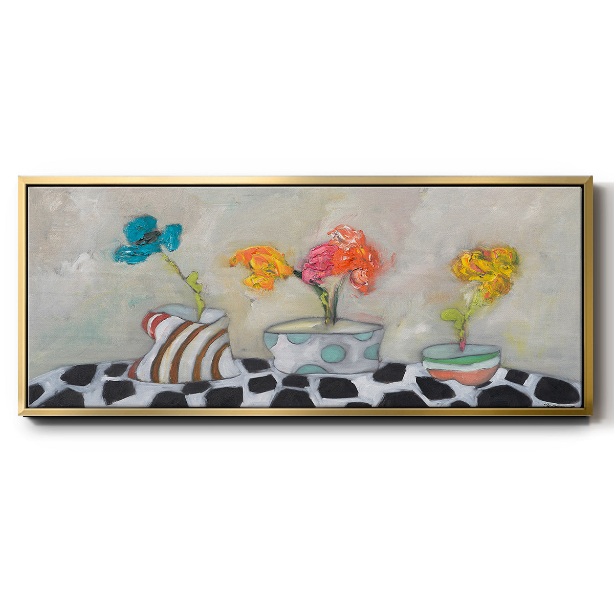 Three Amigos - Floater Framed Canvas Print