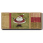 Holiday Santa - Floater Framed Canvas Print