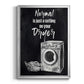 Normal Is Just A Setting - Modern Framed Canvas Print
