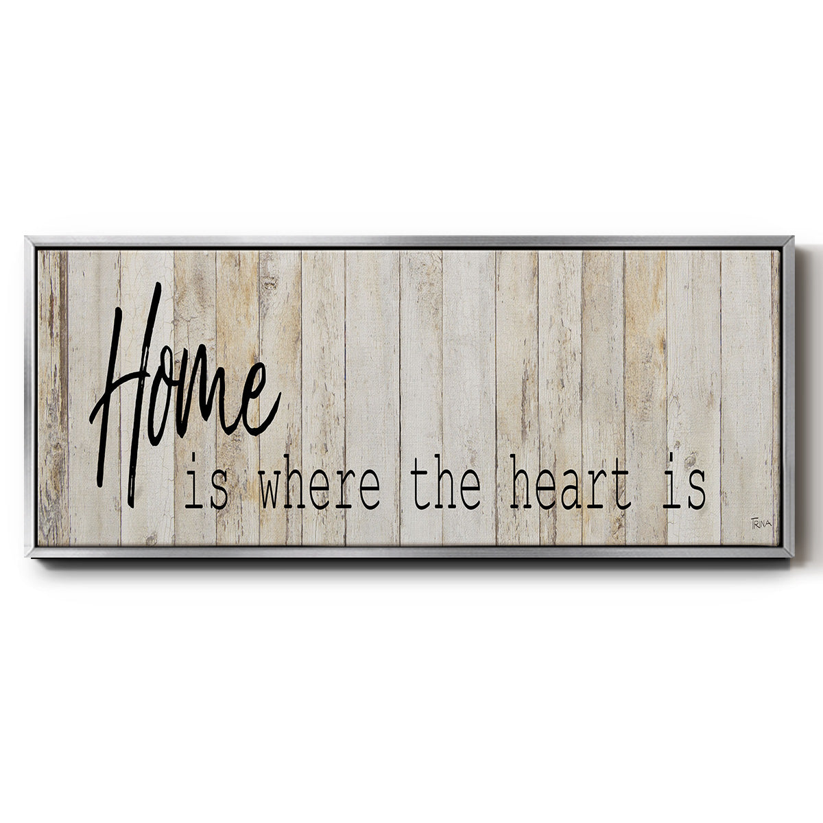 Home - Floater Framed Canvas Print