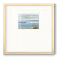 Sunrise Bay Premium Framed Print Double Matboard