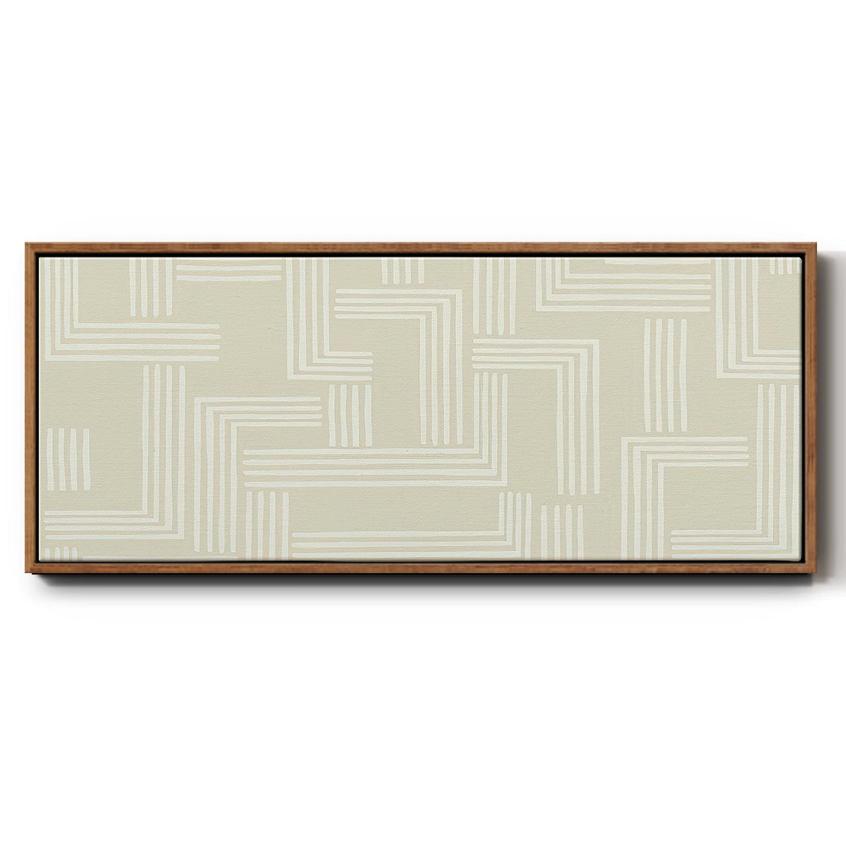 Roll Crossing III - Floater Framed Canvas Print