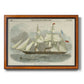 Antique Clipper Ship III Premium Framed Canvas- Ready to Hang