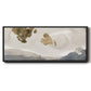Watercolor with Gold IV - Floater Framed Canvas Print