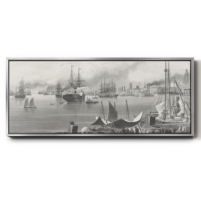 New Orleans - Floater Framed Canvas Print