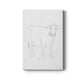 Limousin Cattle III  Premium Gallery Wrapped Canvas - Ready to Hang