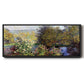 The Corner of the Garden at Montgeron, 1876 - Floater Framed Canvas Print