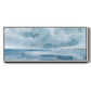Calm Seascape II - Floater Framed Canvas Print