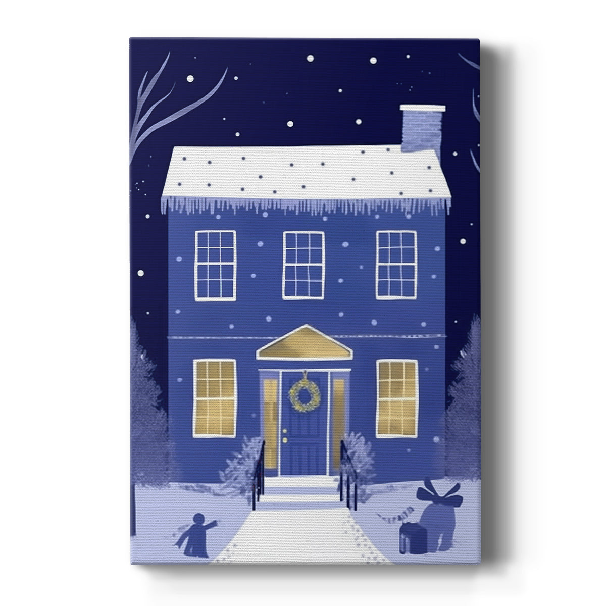 Powder Blue Serenade of Bells - Canvas Art Print