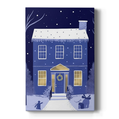 Powder Blue Serenade of Bells - Canvas Art Print